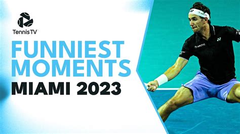 Ruud Takes A Tumble; Bublik Trick Shots & More | Funniest Moments From Miami 2023 - VCP Tennis