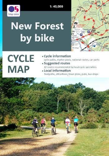 The New Forest by Bike map | The Woods Cyclery