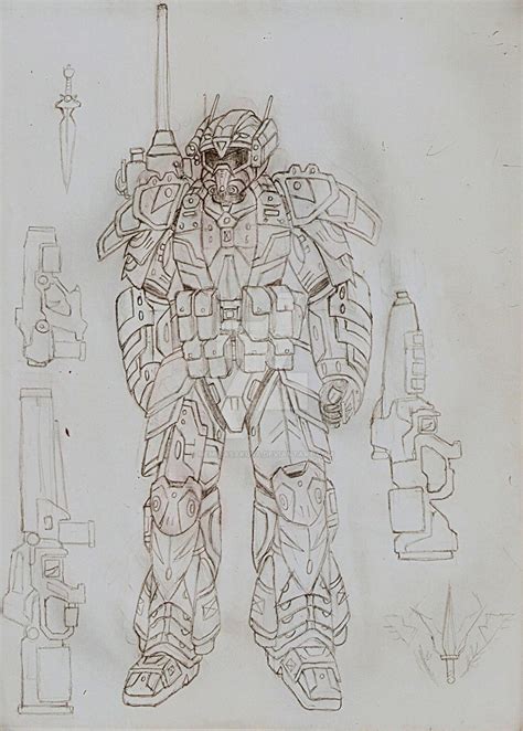 Terran Federation soldier concept by Nemu-Asakura on DeviantArt