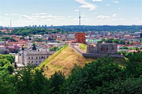 Lower Castle and Tower Vilnius of Lithuania | Stock image | Colourbox