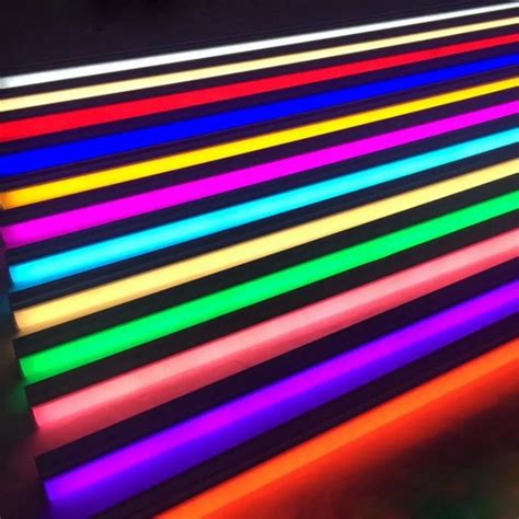 Dimmable Color Changing Led Tube Rgb T5/t8 Led Tube T8 Multicolor Led ...