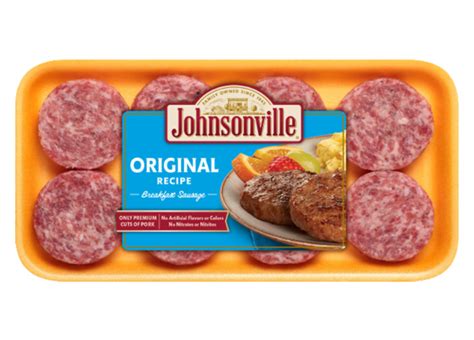 Johnsonville Original Recipe Breakfast Sausage Patties - 250g ...