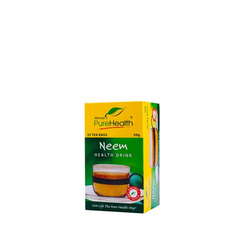 WINNIES PURE HEALTH NEEM TEA BAGS HEALTH DRINK 50G