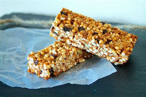 Peanut Butter Muesli Granola Bars