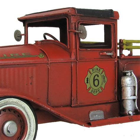 Antique Style Model American Fire Truck - Etsy