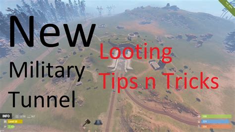 NEW UPDATE MILITARY TUNNEL LOOTING TIPS N TRICKS ENGLISH /Rust Tips ´n ...