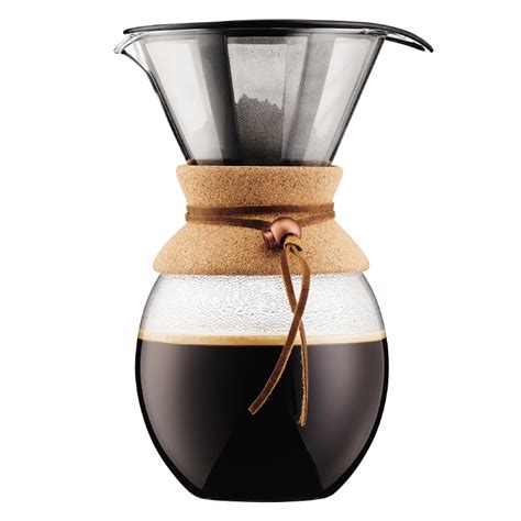 Bodum Kaffebrygger med filter, 1.5 l POUR OVER , Kork - Kaffemaskine ...