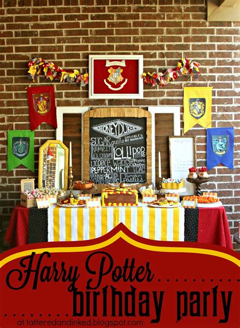 23 Ideas for Harry Potter Birthday Decorations - Home, Family, Style ...