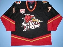 Saint John Flames Jerseys