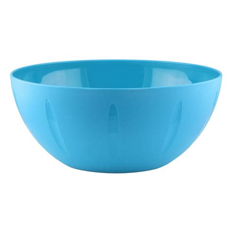 YBM Home Plastic Serving Bowl for Fruits, Cereal or Salads, 10-Inch ...