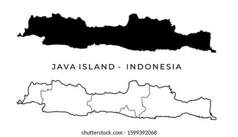 Java Island World Map