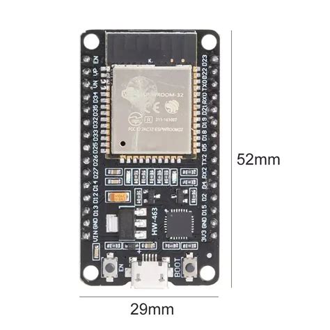 ESP32 Wroom (ESP-WROOM-32) WIFI+Bluetooth Development Board Dual Core – ControllersTech