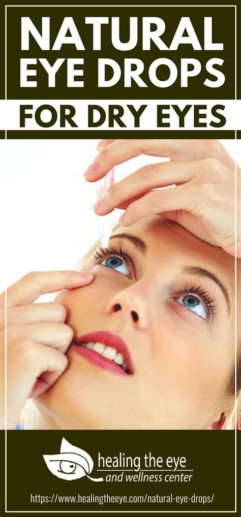 Natural Eye Drops For Dry Eyes | Healing The Eye | Dry eyes, Dry eye remedies, Natural dry eye ...