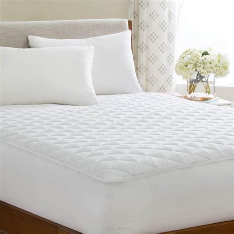 Luxury Quilted Mattress Protector 100% Cotton Fitted Bed Cover All UK