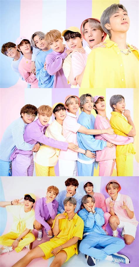 BTS pastel, bangtan, HD phone wallpaper | Peakpx