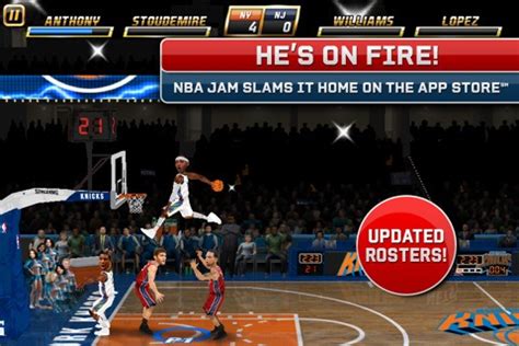 NBA Jam For iOS Updated With Current Roster [Download] - Gadgetian