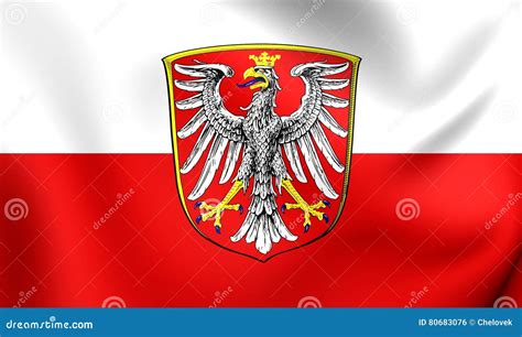 Flag of Frankfurt am Main, Germany. Stock Illustration - Illustration of germany, frankfurt ...