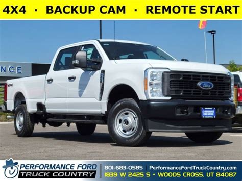 New 2023 Ford Super Duty F250 4X4 CREW/C Crew Cab Pickup in Bountiful #42PED53673 | Performance ...