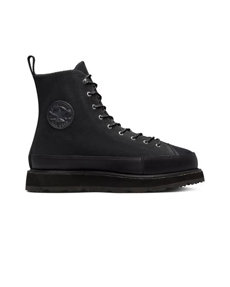 Converse Chuck Taylor Crafted Boot in Black | Lyst