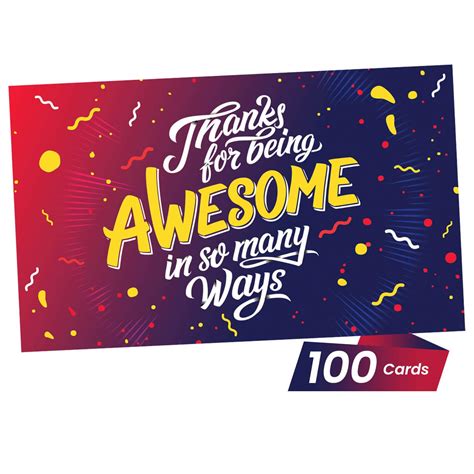 Amazon.com : Thank You Appreciation Gifts Cards - You are Awesome ...