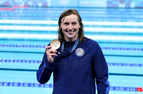 Katie Ledecky Wins Bronze in the 400-Meter Freestyle at 2024 Paris Olympics