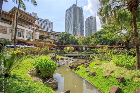 Greenbelt Shopping Mall at Makati in Metro Manila, Philippines Stock ...