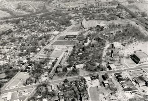 "Wofford College Aerial Photo, 1963" by Wofford College