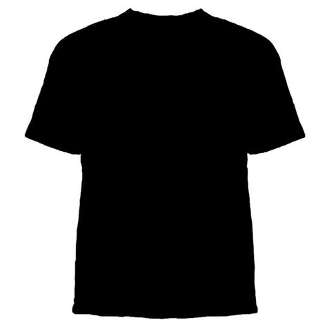 Black Blank T Shirt - ClipArt Best