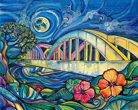 Rainbow Bridge-Giclee(Canvas Print) – Colleen Wilcox Art