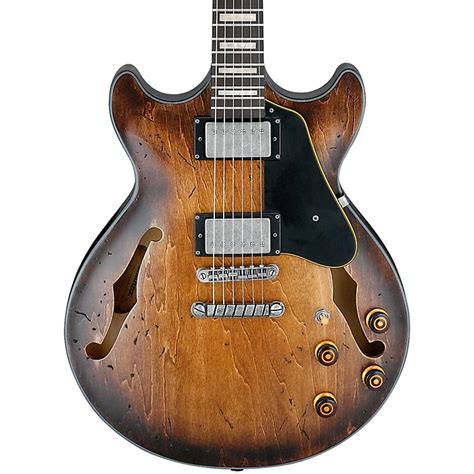 Ibanez Artcore Vintage Series AMV10A Semi-Hollow Body Electric Guitar | Music123