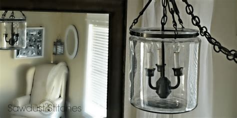 Pottery Barn Inspired Chandelier - Sawdust 2 Stitches