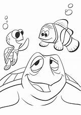 Pearl Finding Nemo Coloring Pages sketch template