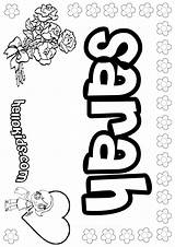 Sarah Coloring Pages Printable sketch template