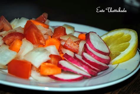 Ente Thattukada: Red Radish Salad