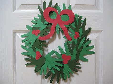 Cook. Teach. Grow.: Handprint Wreath