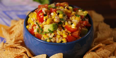 Best Corn Salsa Recipe - How to Make Grilled Corn Salsa