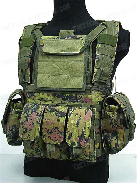 Airsoft Molle Canteen Hydration Combat RRV Vest CADPAT Camo for $36.99