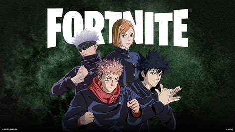 Fortnite Jujutsu Kaisen Crossover Stars Yuji, Gojo, Nobara, and Megumi | GameNotebook