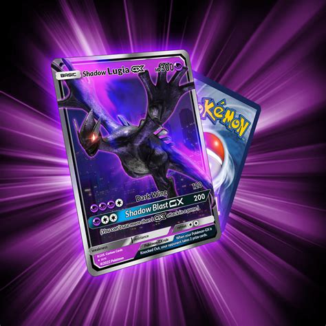 Shadow Lugia Pokemon Card