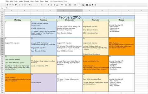 How To Create a Free Editorial Calendar Using Google Docs - Tutorial ...