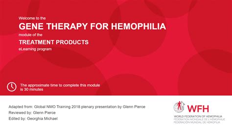 Gene Therapy for Hemophilia - eLearning Platform