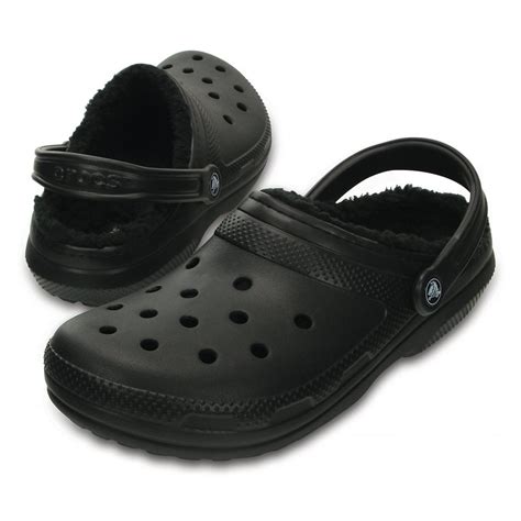 Crocs Crocs Classic Lined Black / Black (UX3) 203591-060 Unisex Shoes / Clogs - Crocs from Pure ...