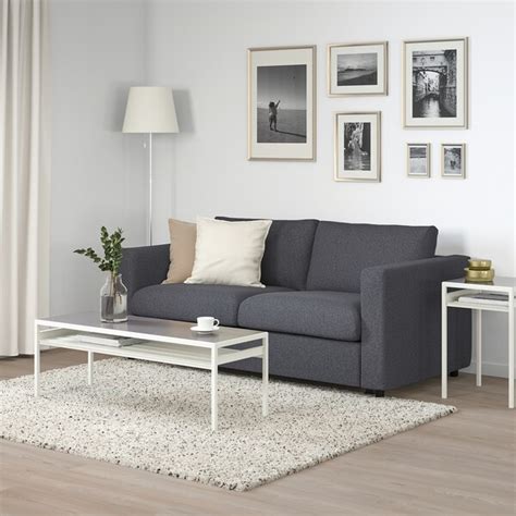 VIMLE Sleeper sofa - Gunnared medium gray - IKEA