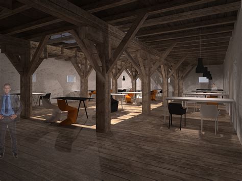 Revitalization of an old warehouse on Behance