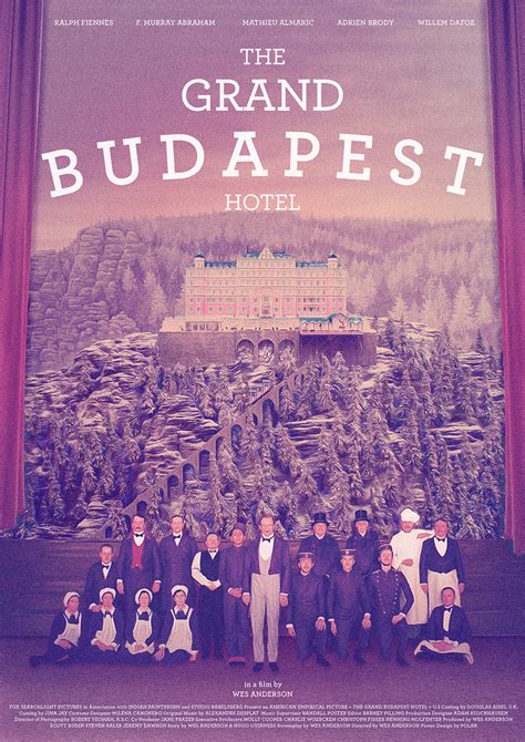 THE GRAND BUDAPEST HOTEL - 2014 | Poster By Polar_std