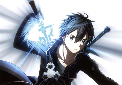 Kirigaya Kazuto (Sword Art Online), anime, Sword Art Online, sword, anime boys | 3780x2660 ...