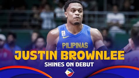 🇵🇭 Justin Brownlee shines on debut | Full Highlights - FIBA Basketball ...