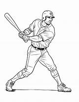 Free Baseball Coloring Pages For Kids sketch template