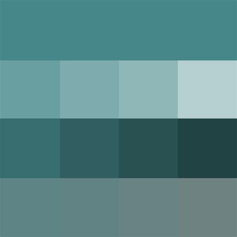 Pantone Teal Shades Color | Wyvr Robtowner