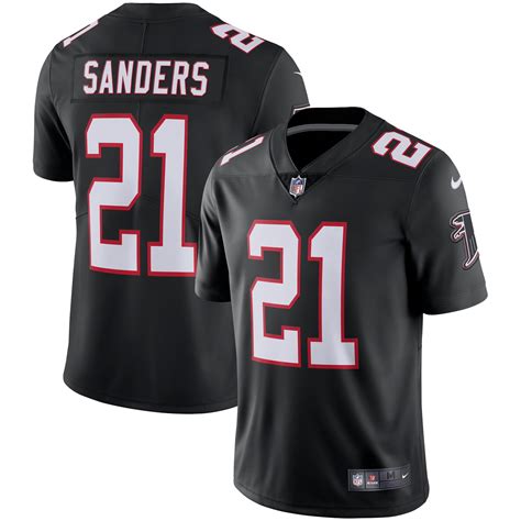 Deion Sanders Atlanta Falcons Nike Retired Player Limited Team Jersey - Black